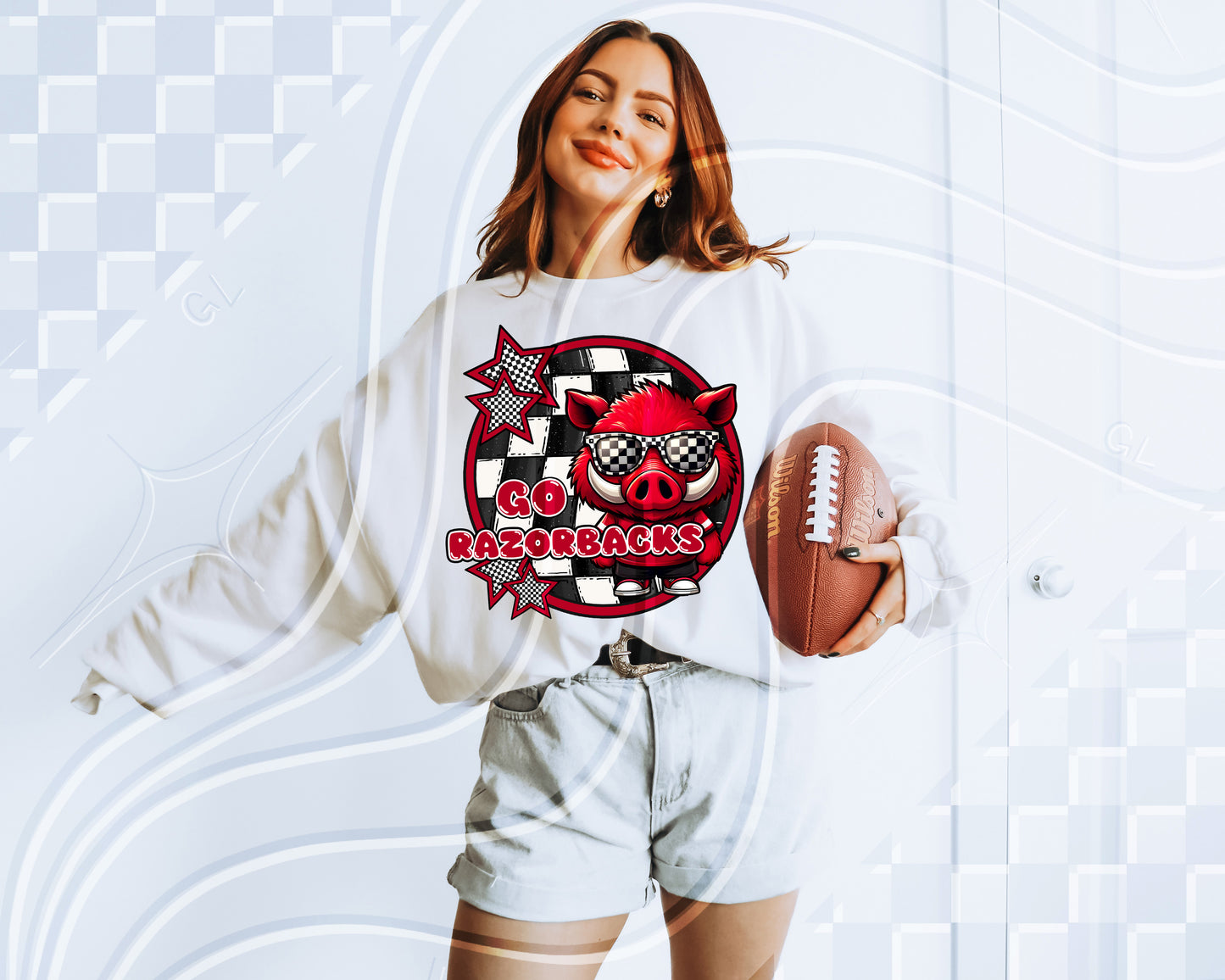 Checkered Mascot Team PNGs – 78 Options + Bundle Deal