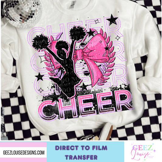 Cheer - Direct to Film Transfer - made to order