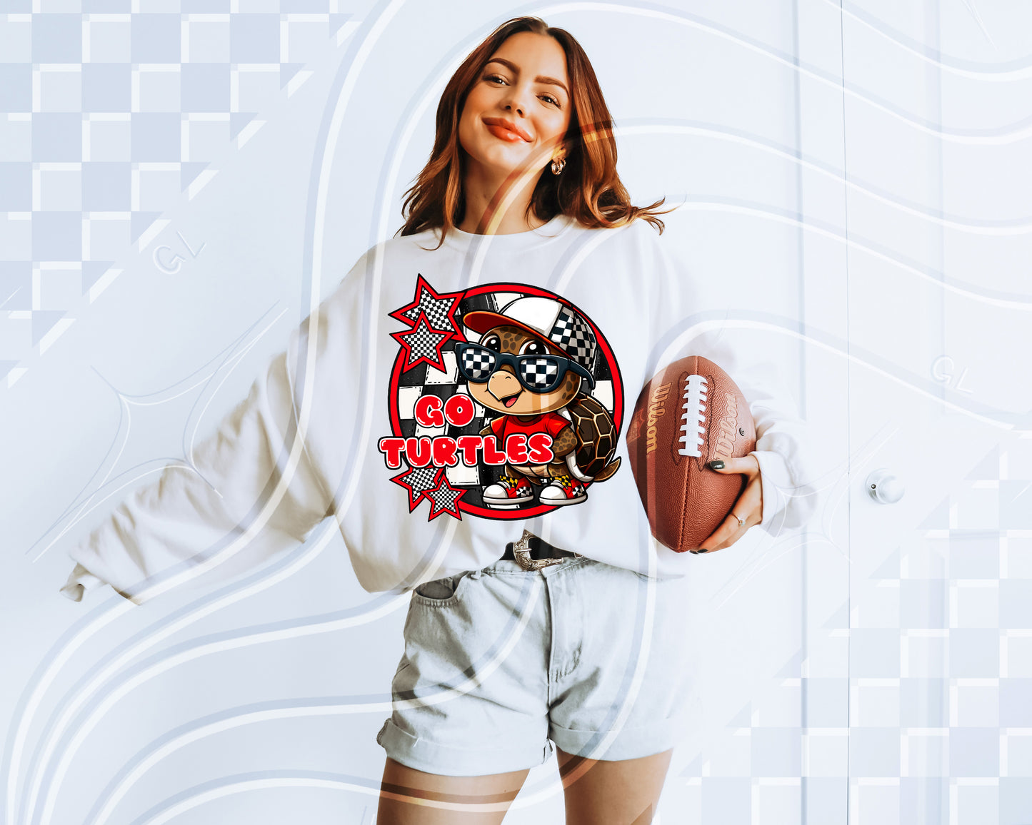 Checkered Mascot Team PNGs – 78 Options + Bundle Deal
