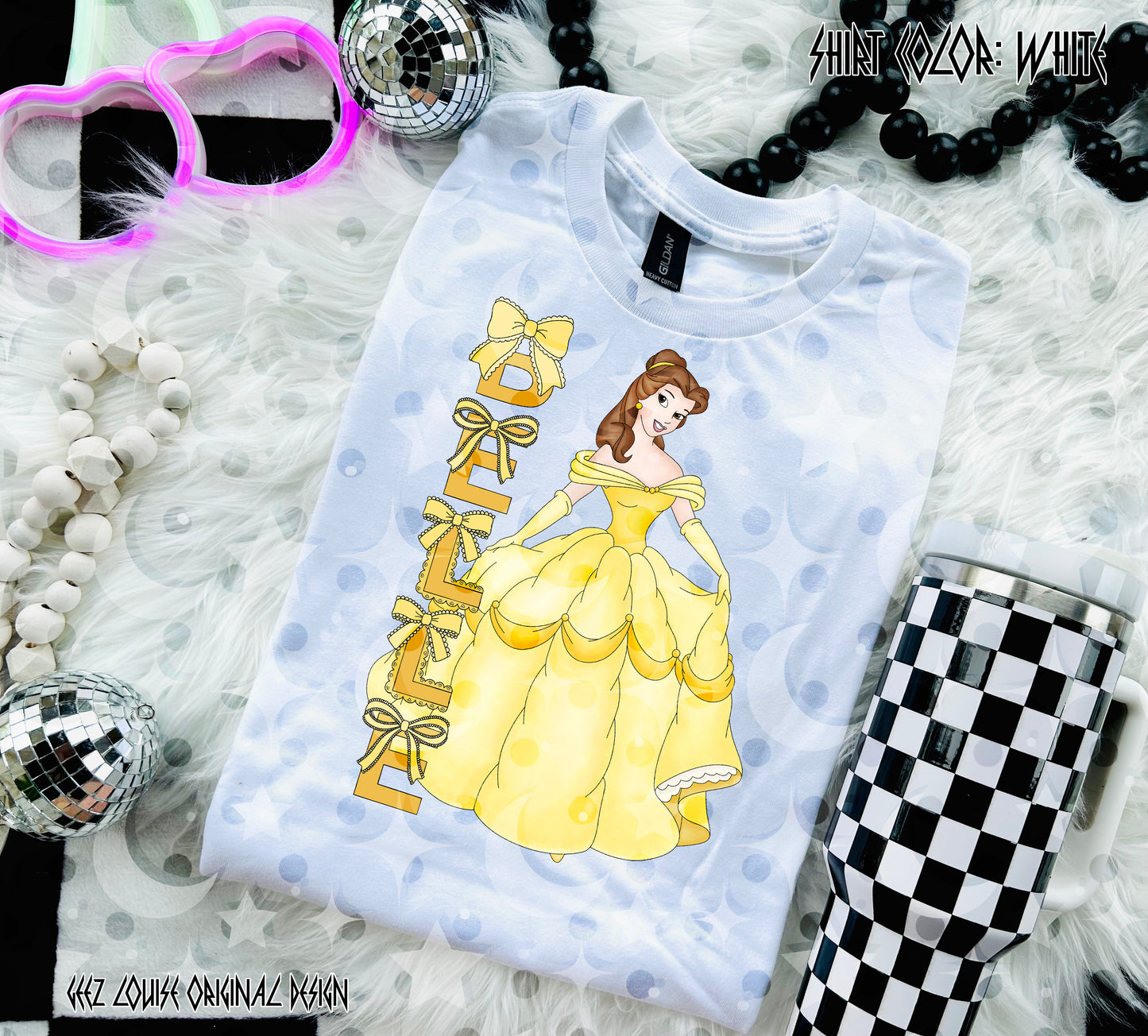Storybook Princess Bow Alphabet PNG | Digital Download