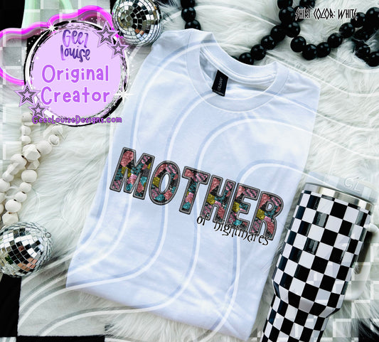 Mother of Nightmares Digital Designs | Bundle with 4 Phrase Variants PNG