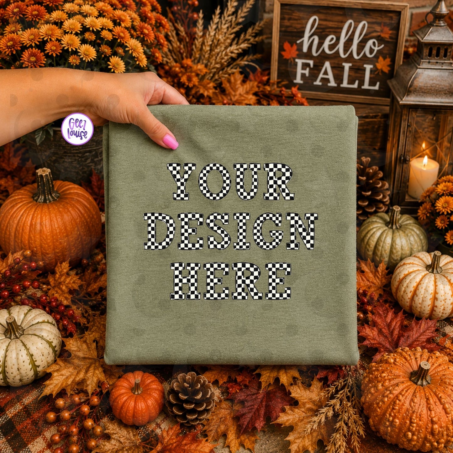 Geezy Fall Blank Mockups | Individual or Bundle | INCLUDED IN Lifetime Blank Mockup Drive