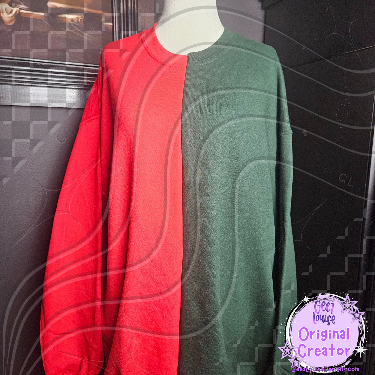 Split Sweatshirt mockup