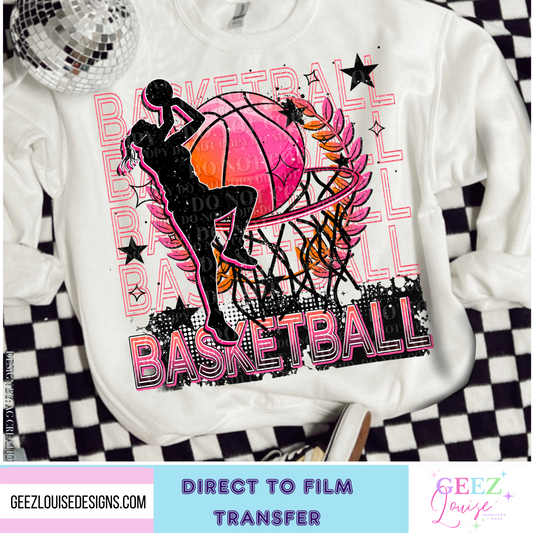 Basketball - Direct to Film Transfer - made to order