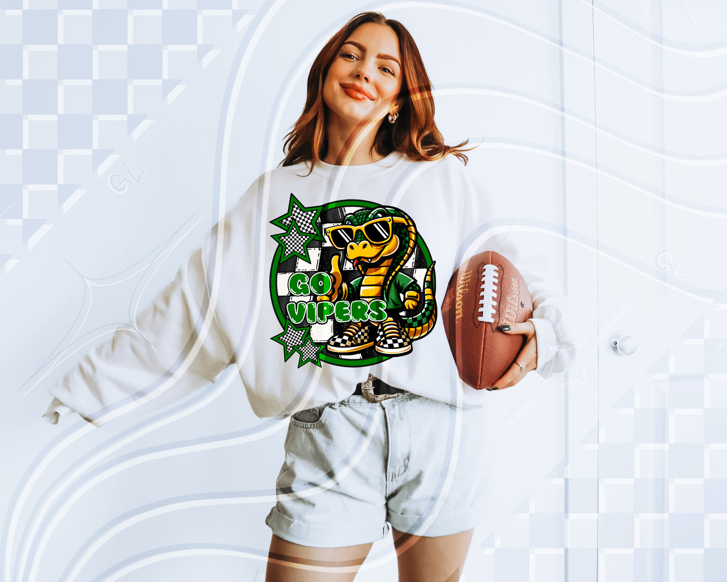 Checkered Mascot Team PNGs – 78 Options + Bundle Deal