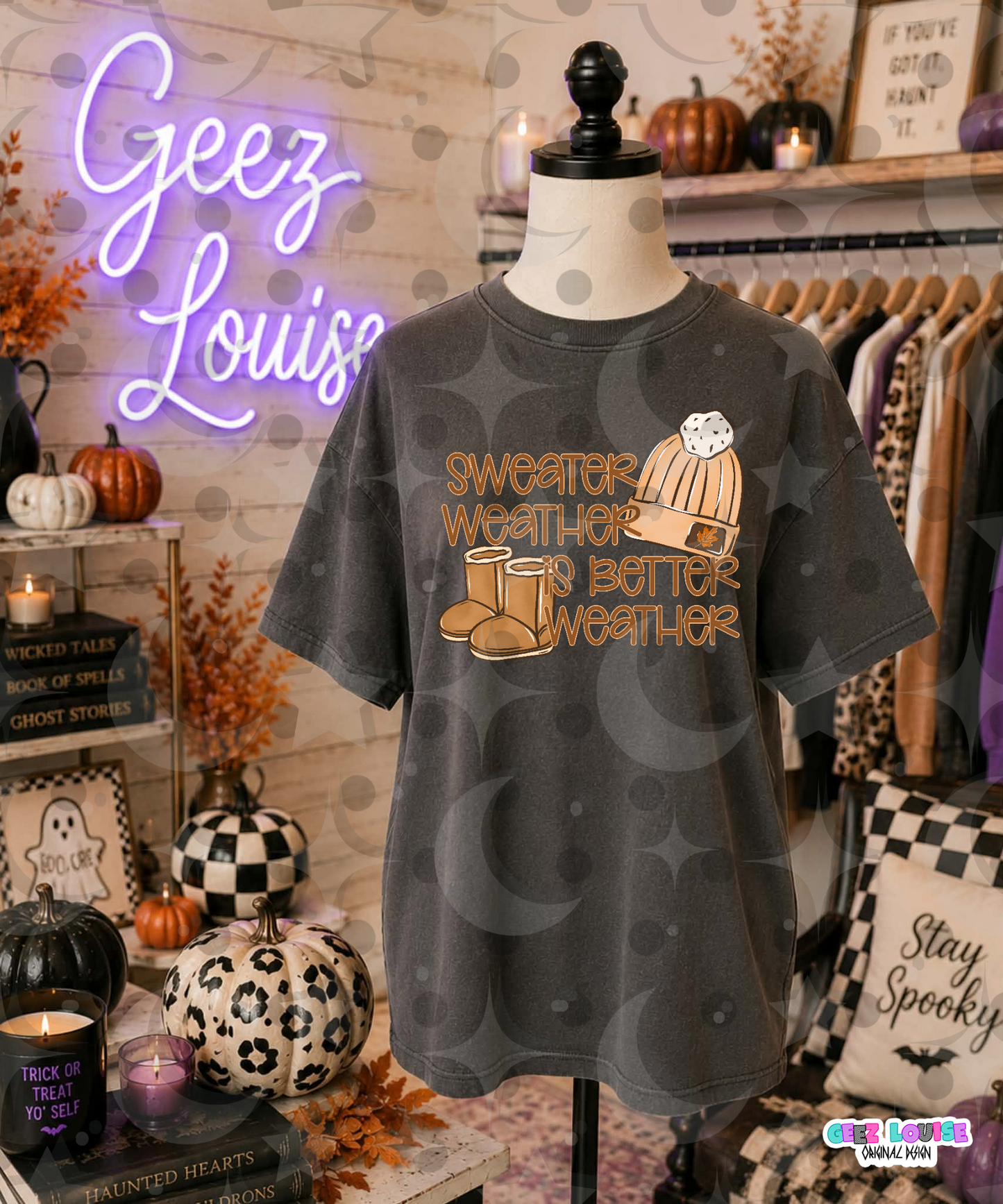 Sweater Weather Is Better Weather PNG | Cozy Fall Shirt Design | Autumn Sublimation PNG | July 26 No FOMO Drive | Digital Download