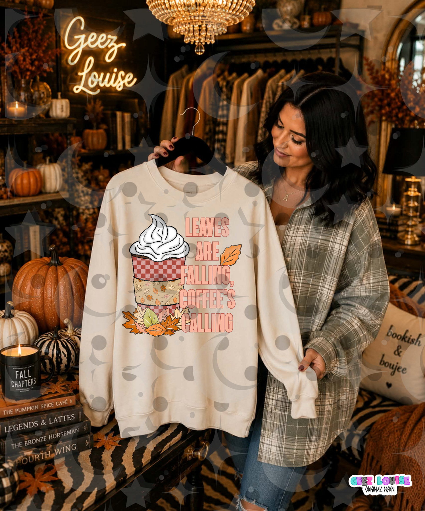 Leaves Are Falling, Coffee's Calling PNG | Fall Coffee Shirt Design | Autumn Coffee Cup Sublimation | Cozy Fall PNG | Digital Download