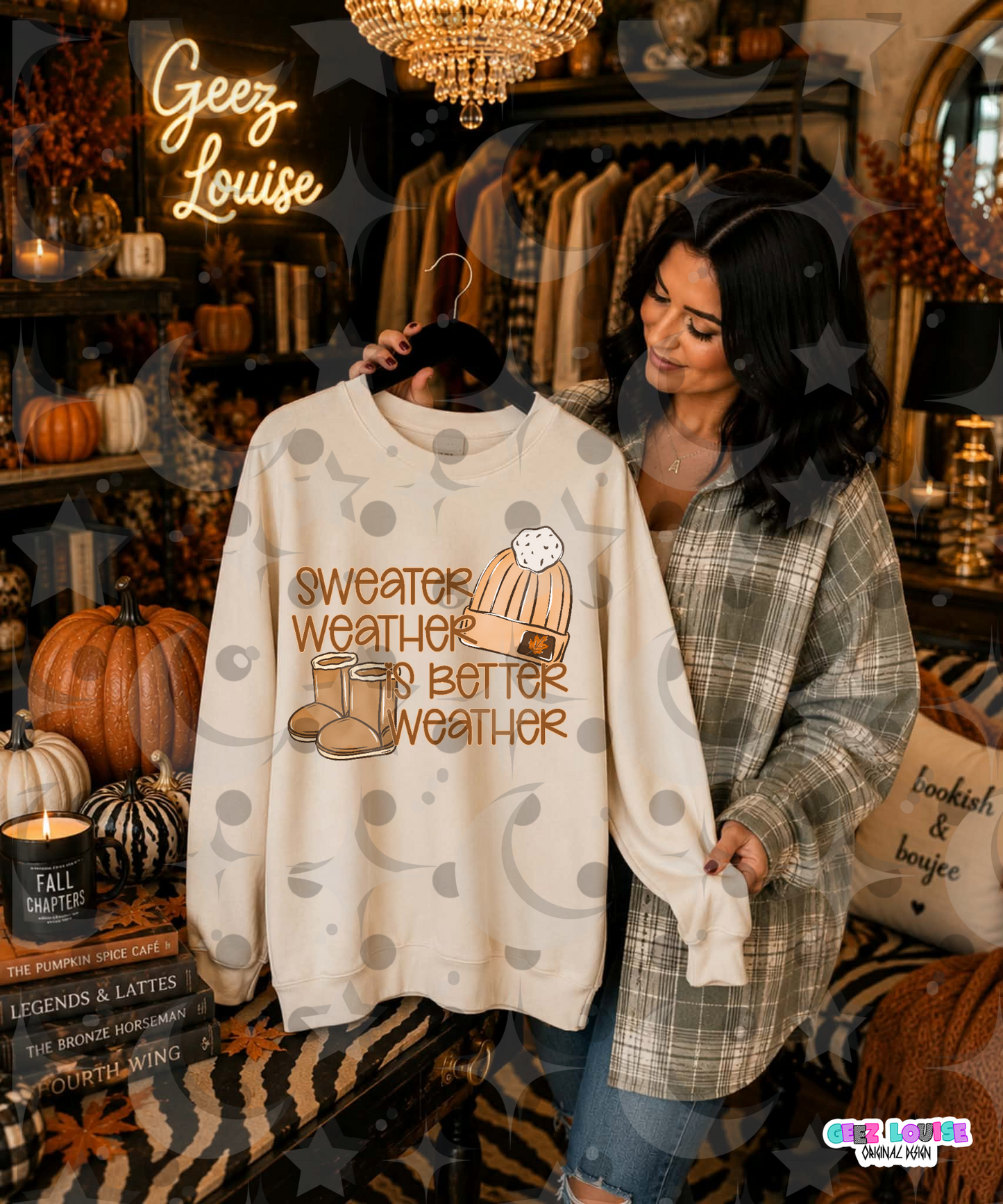 Sweater Weather Is Better Weather PNG | Cozy Fall Shirt Design | Autumn Sublimation PNG | July 26 No FOMO Drive | Digital Download