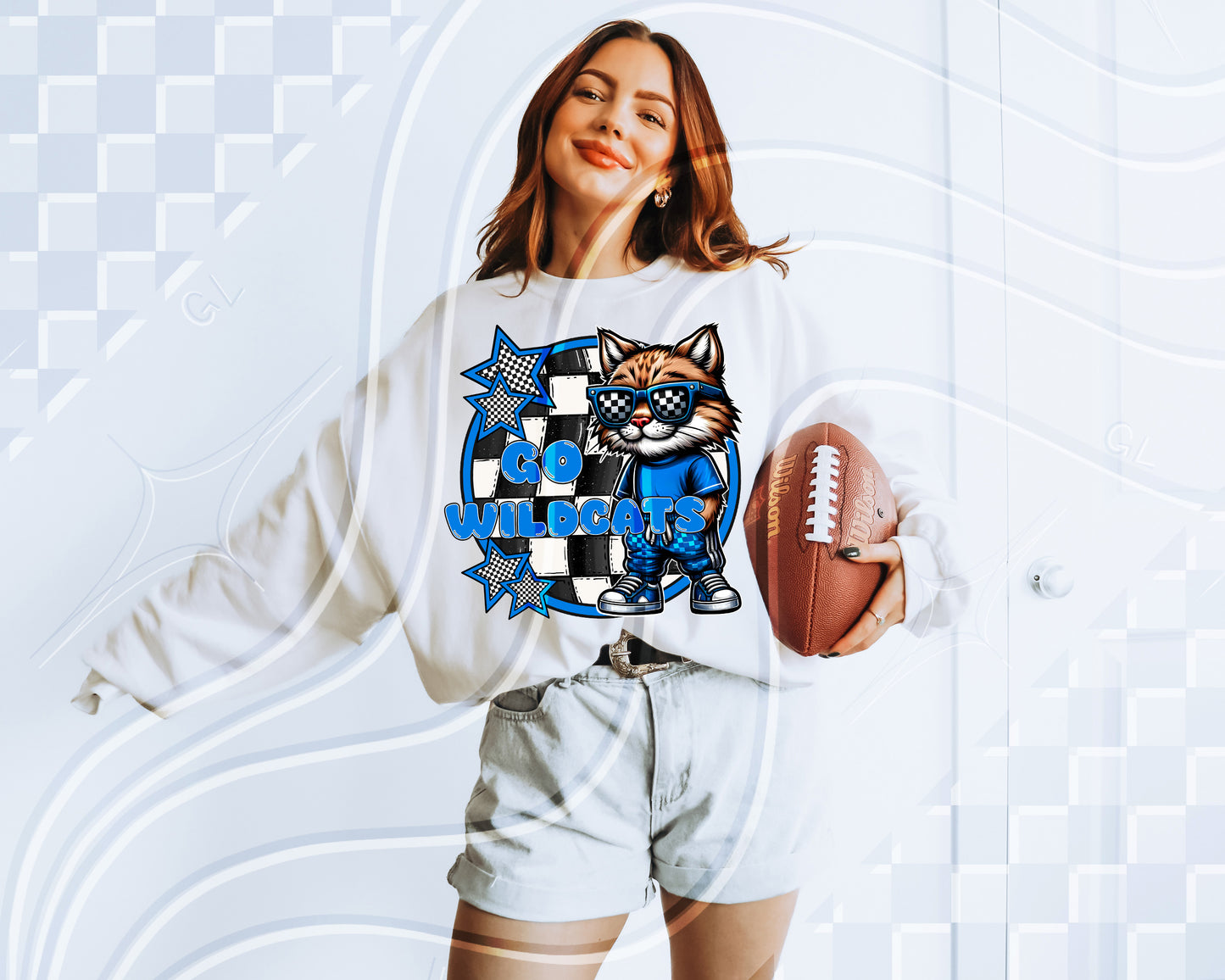 Checkered Mascot Team PNGs – 78 Options + Bundle Deal