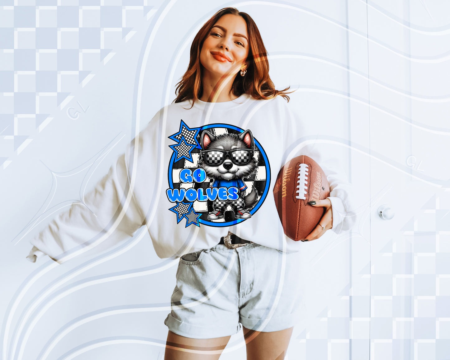 Checkered Mascot Team PNGs – 78 Options + Bundle Deal