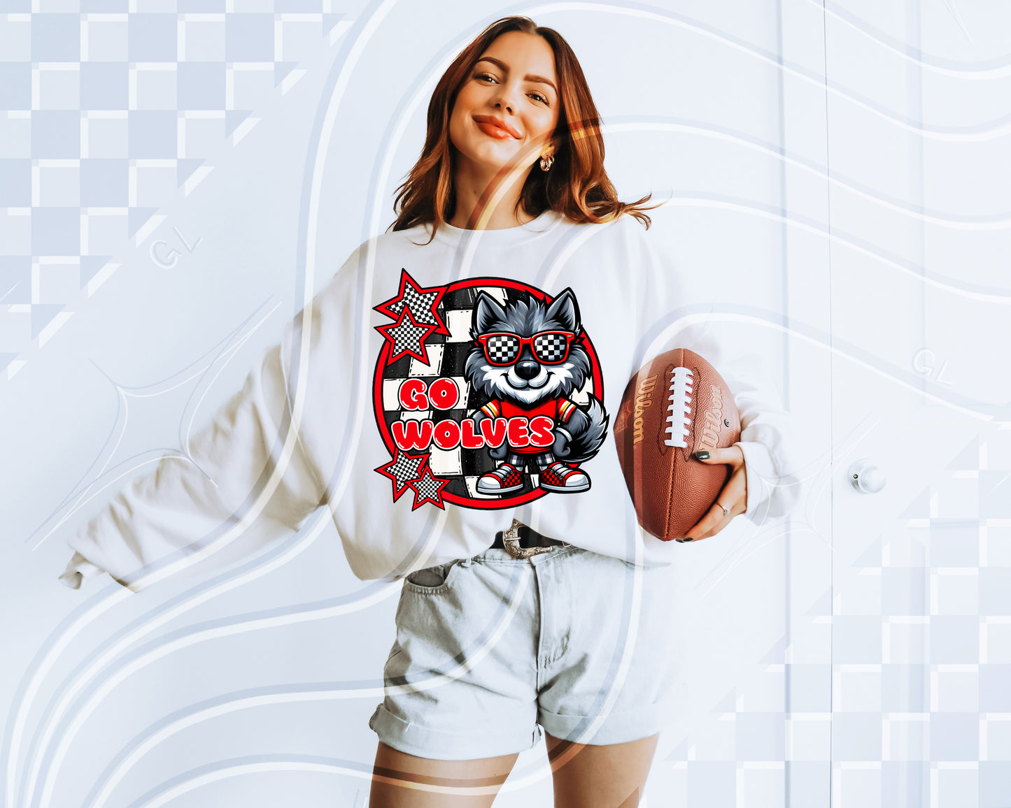 Checkered Mascot Team PNGs – 78 Options + Bundle Deal