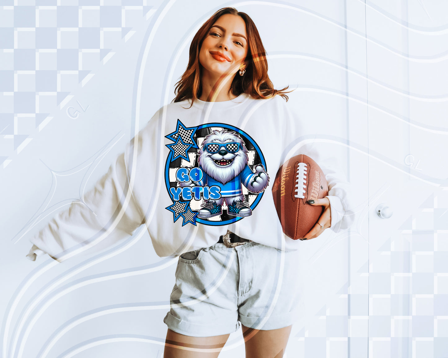 Checkered Mascot Team PNGs – 78 Options + Bundle Deal