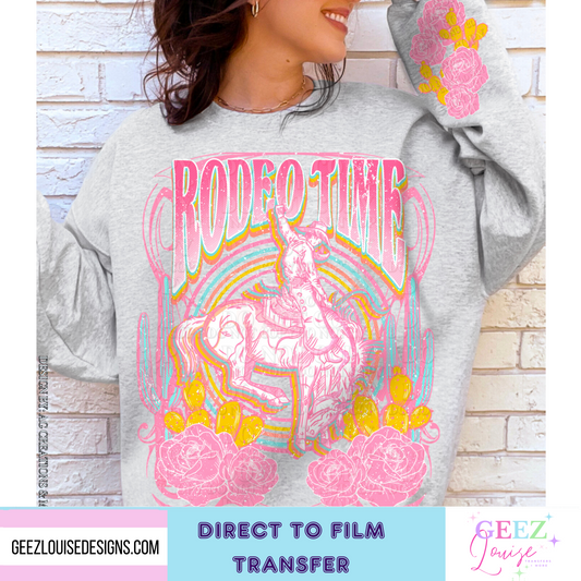 Rodeo Time - Direct to Film Transfer - made to order