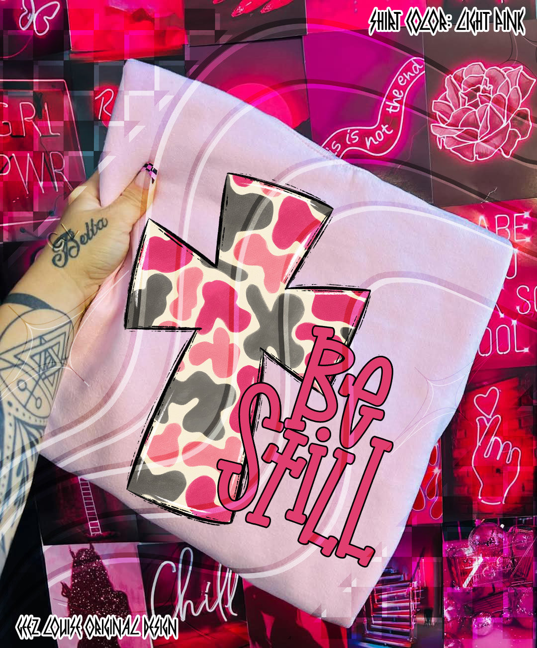 Faith in Pink – Digital Christian Cross PNG Collection (Singles + Full Bundle)