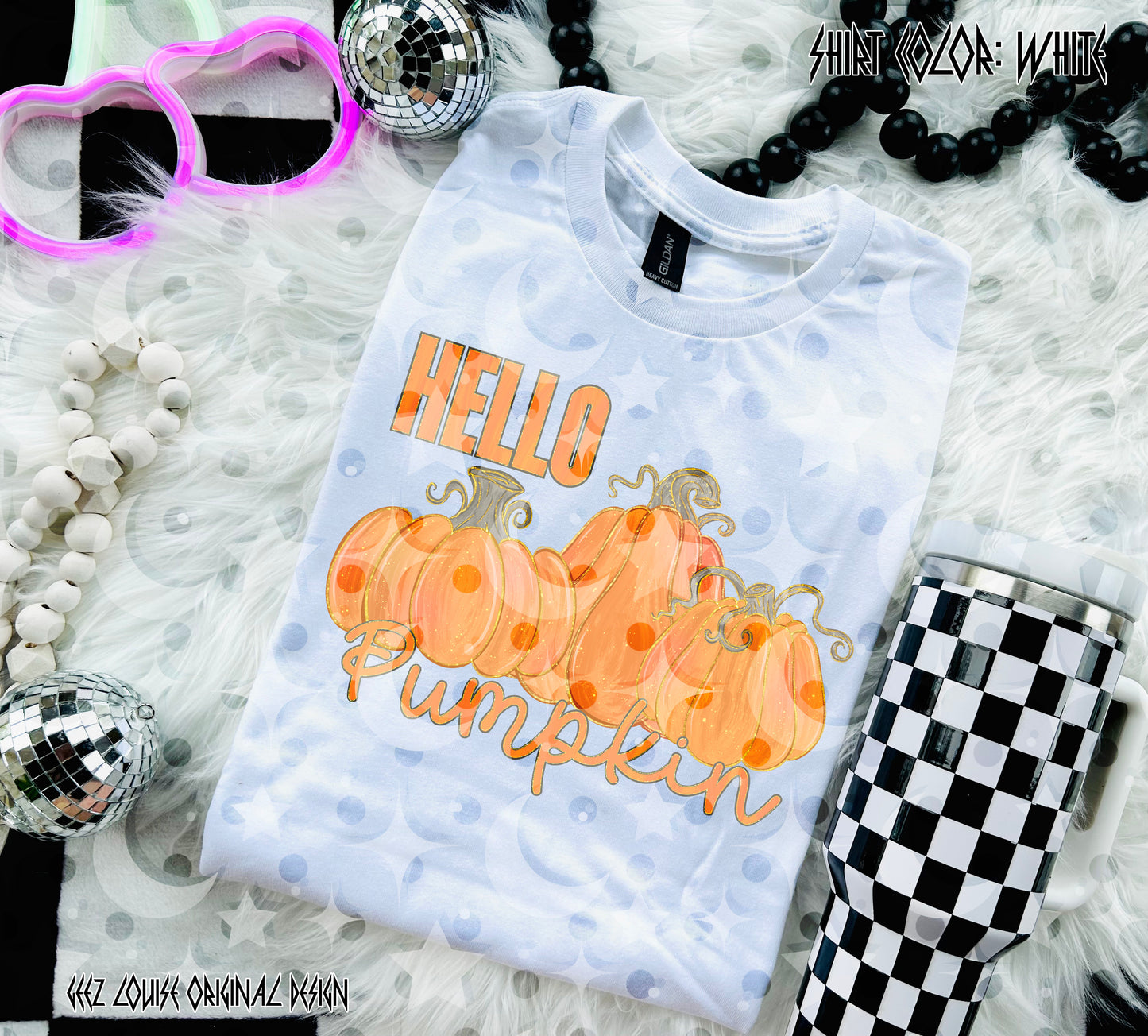 Hello Pumpkin PNG | Fall Pumpkin Digital Download