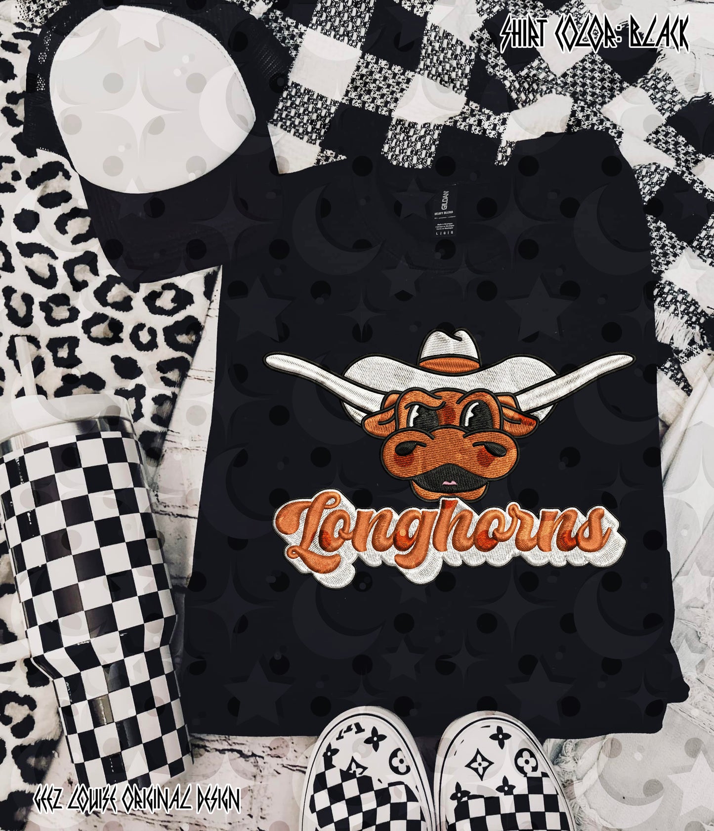 SEC Faux Embroidery Digital Design – Team Variants & Bundle Option