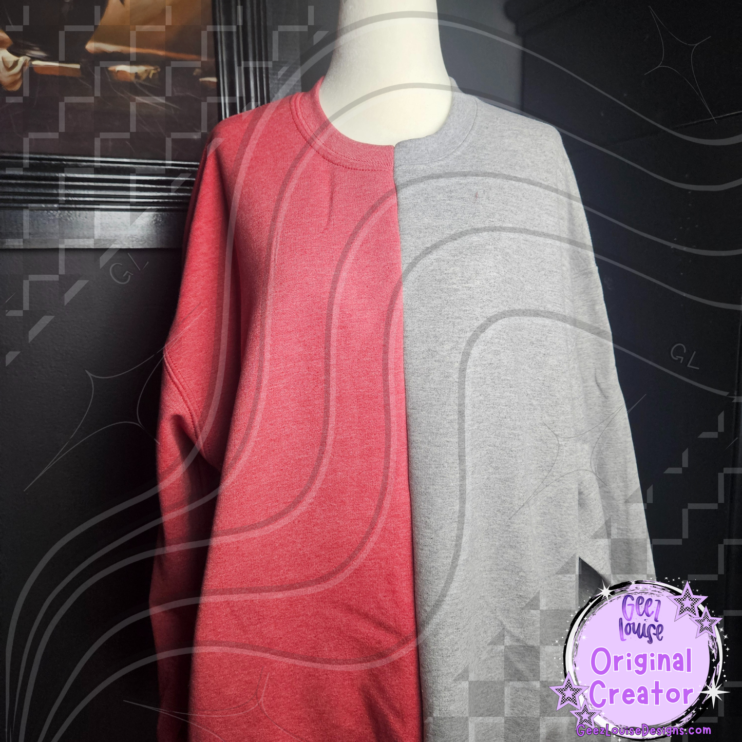 Split Sweatshirt mockup