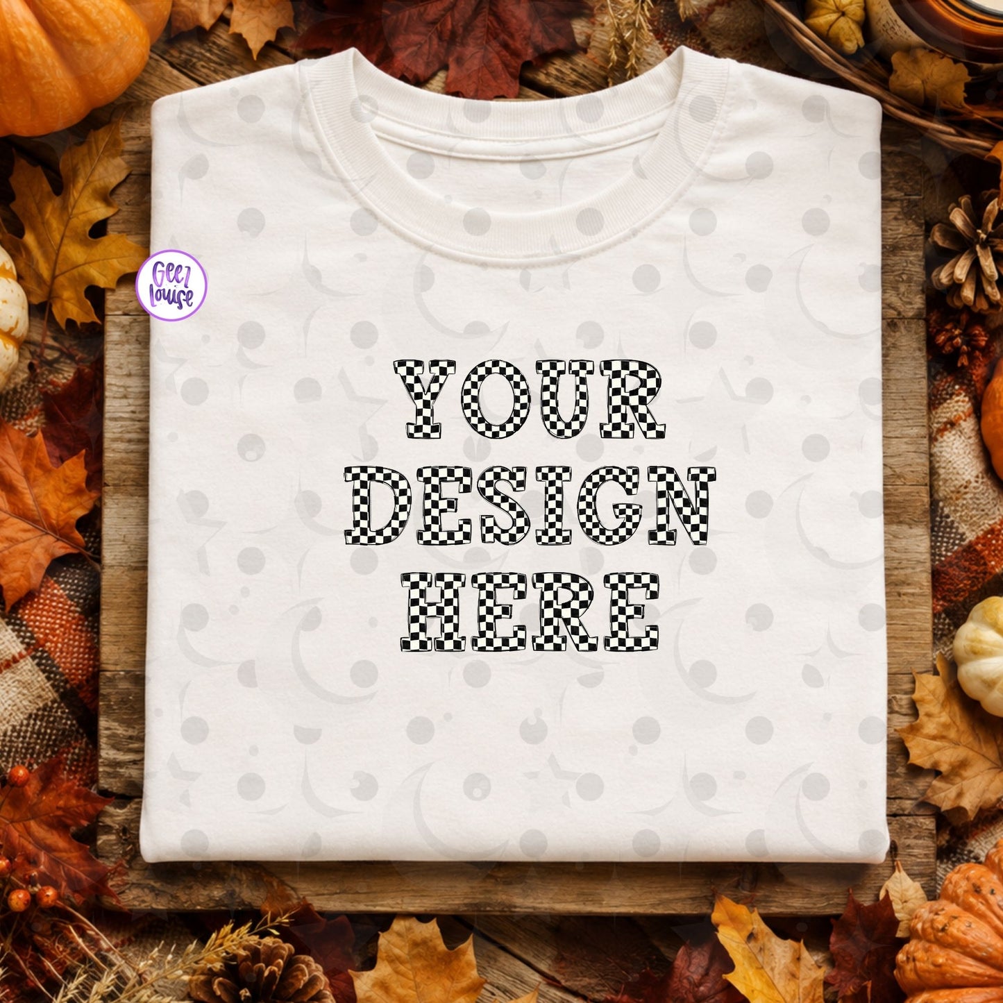Geezy Fall Blank Mockups | Individual or Bundle | INCLUDED IN Lifetime Blank Mockup Drive