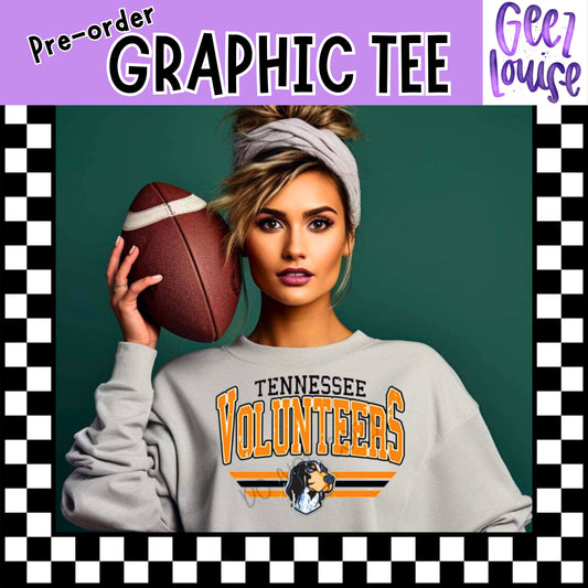 Tennessee Volunteers Graphic Tee – Stadium Style | Pre-Order | Made to Order