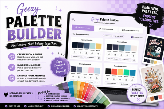 Geezy Palette Builder |  Color Palette Generator for Designers