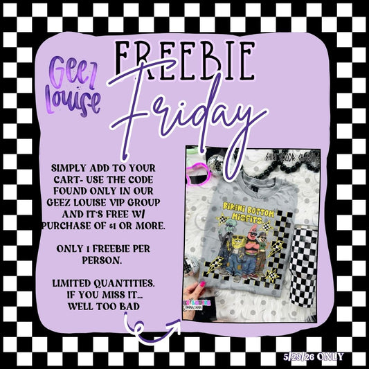 Freebie Friday – Limited Quantity Design (10 people Only)