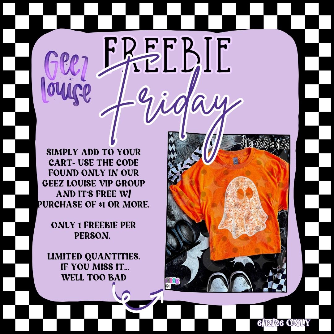 Freebie Friday – Limited Quantity Design (10 people Only)