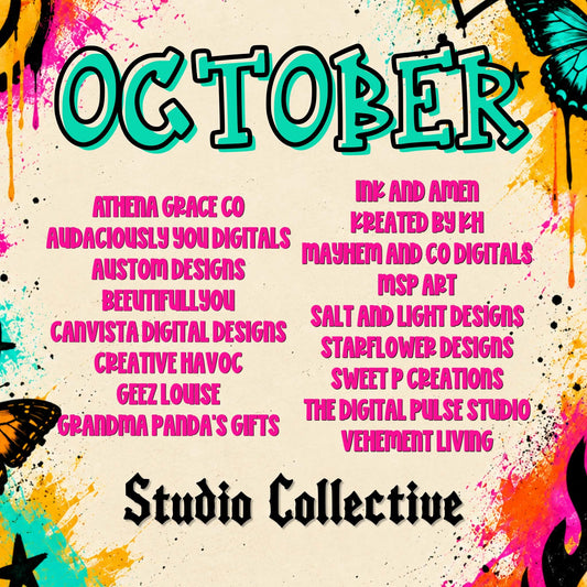 The Studio Collective | October 26 - Monthly Design Collection