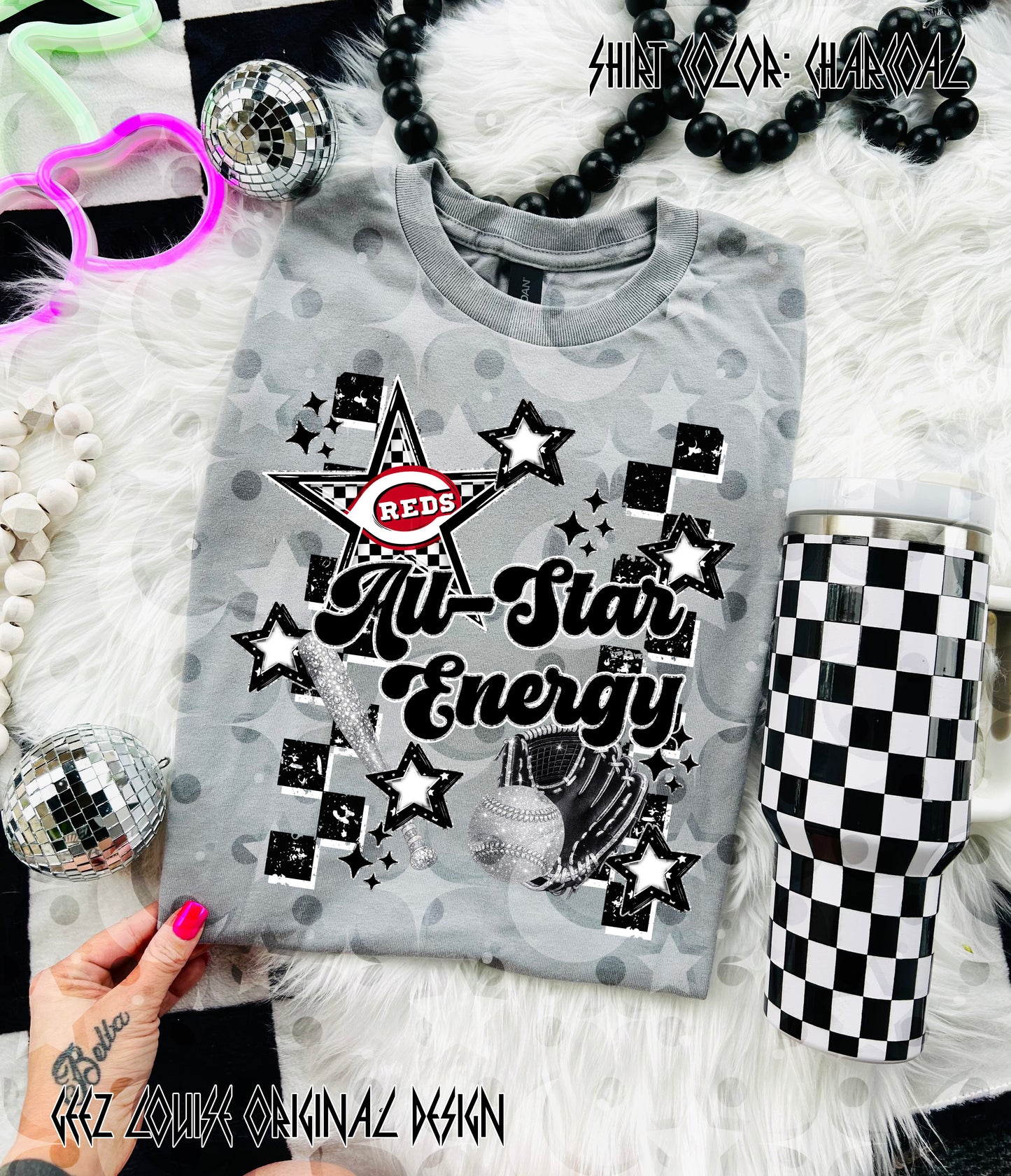 All Star Energy Baseball Digital Design | Team Spirit PNG