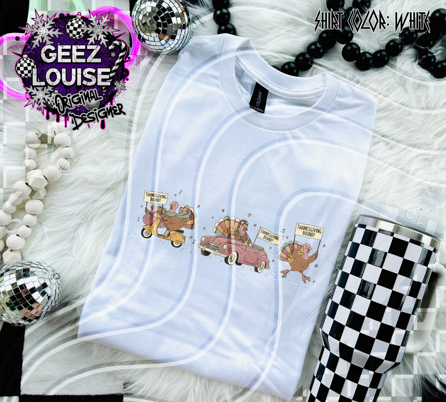 Thanksgiving Parade | Cute Holiday Turkey Trio Digital Design