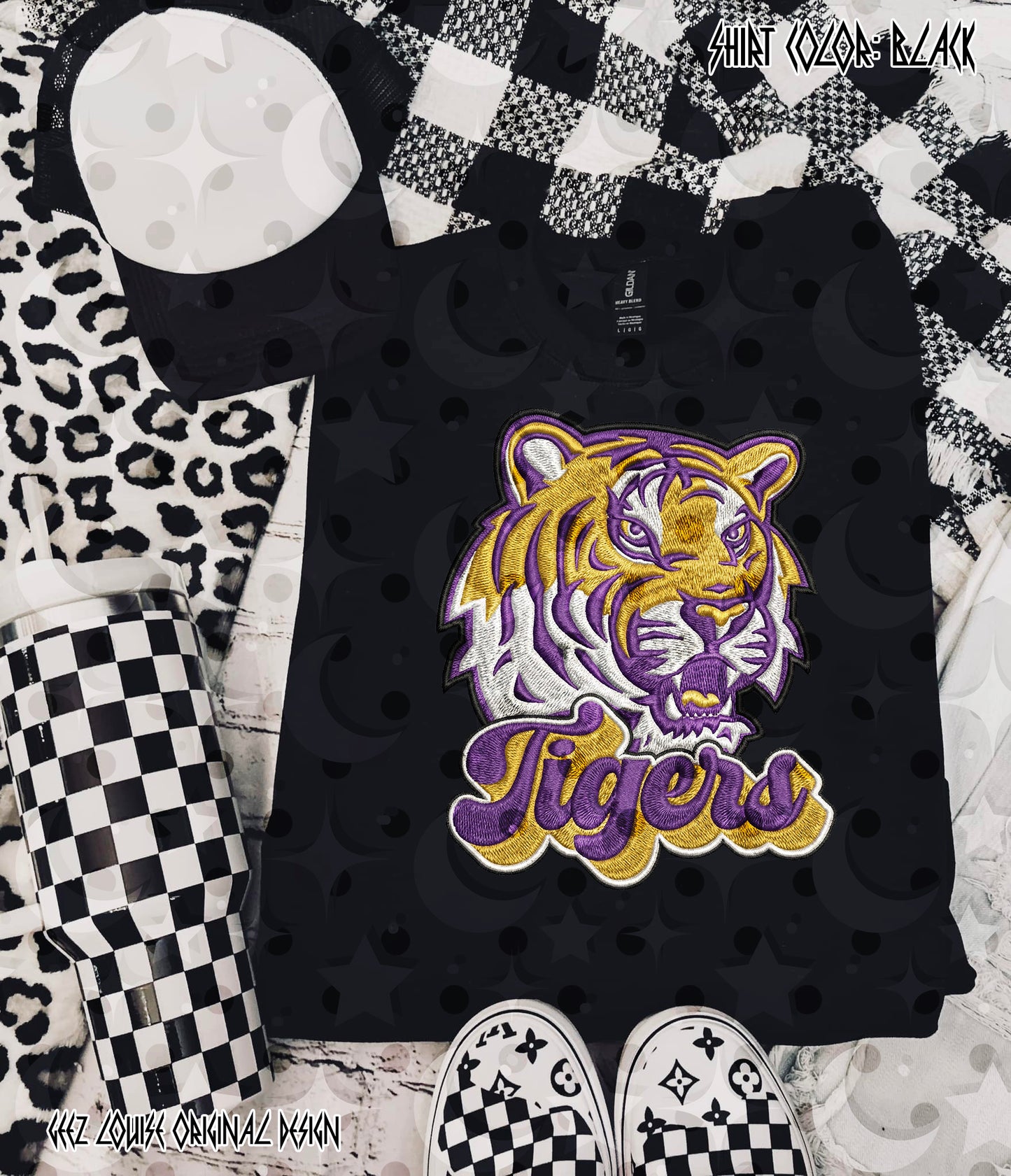 SEC Faux Embroidery Digital Design – Team Variants & Bundle Option