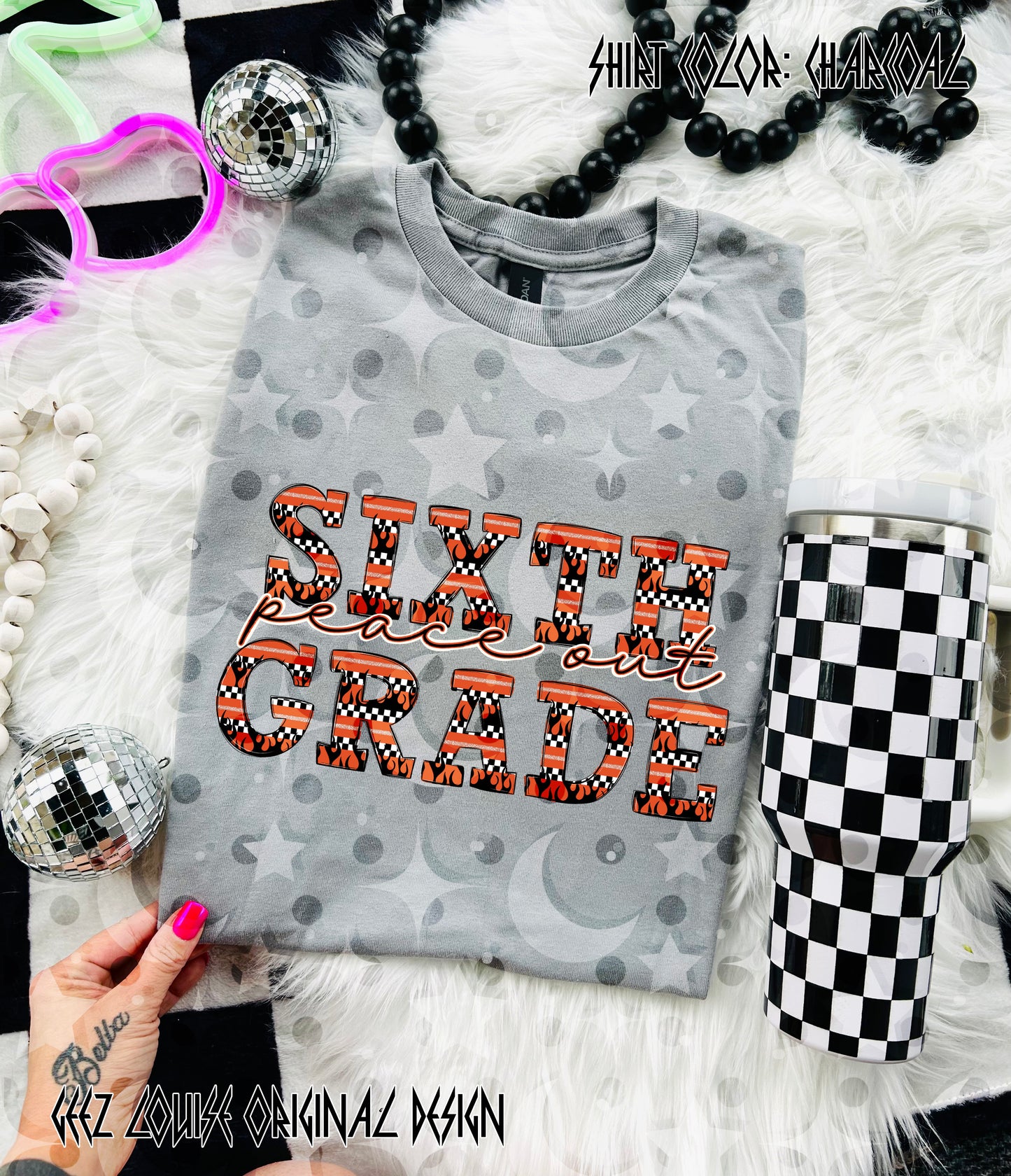 Peace Out Grade Inferno Digital Design – PreK–8th Grades + Bundle Option