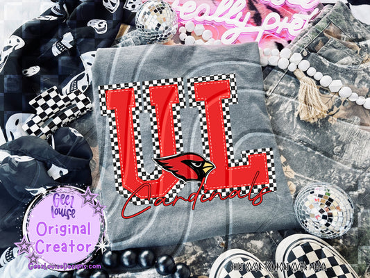 UL Cardinals Mascot Design – Digital Download