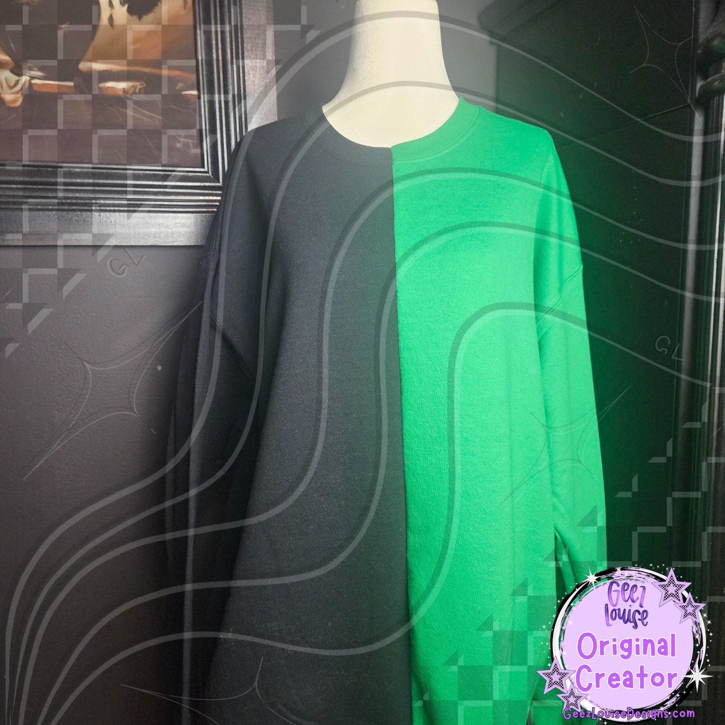 Split Sweatshirt mockup