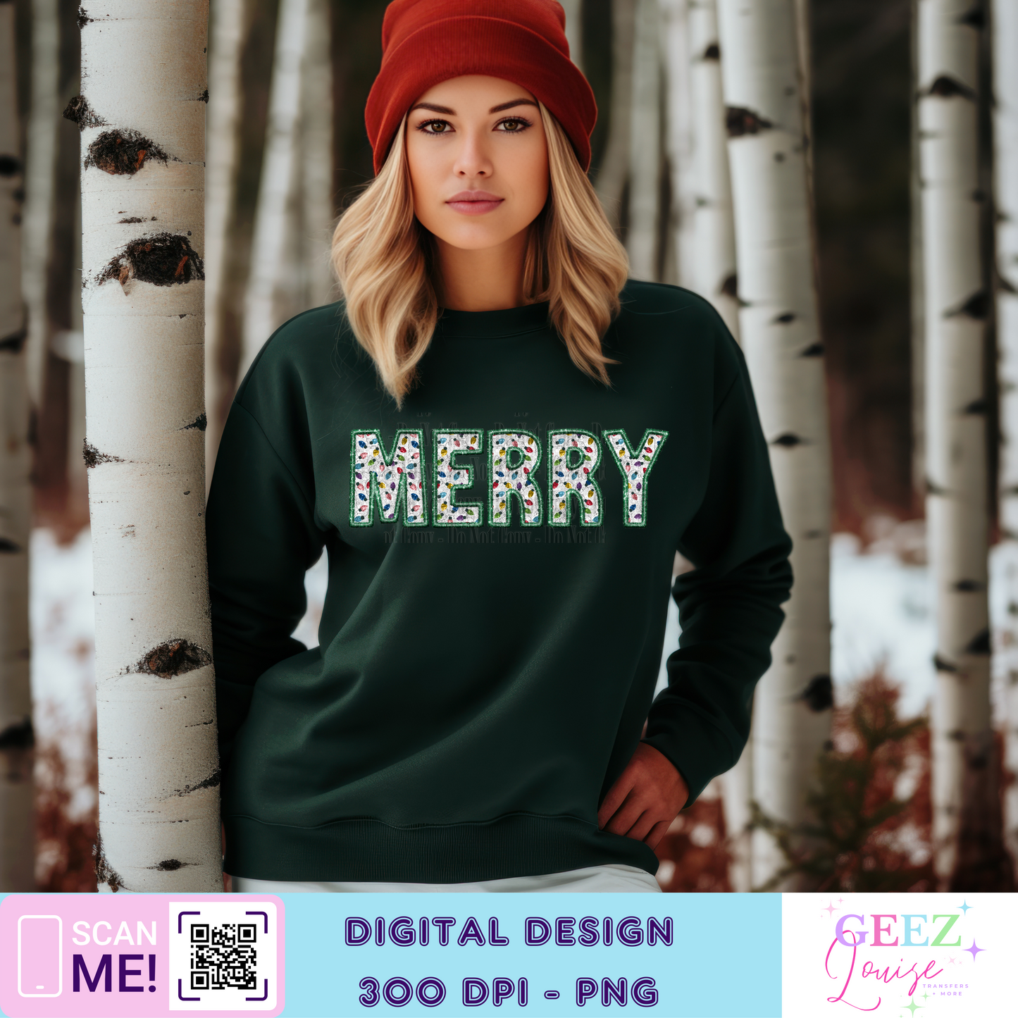 Merry Christmas - Digital Download- PNG