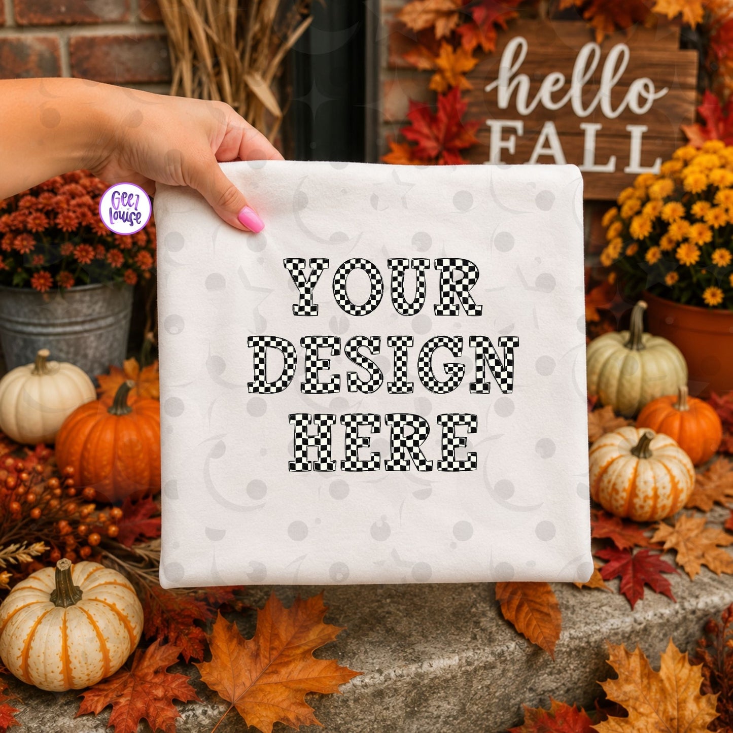 Geezy Fall Blank Mockups | Individual or Bundle | INCLUDED IN Lifetime Blank Mockup Drive