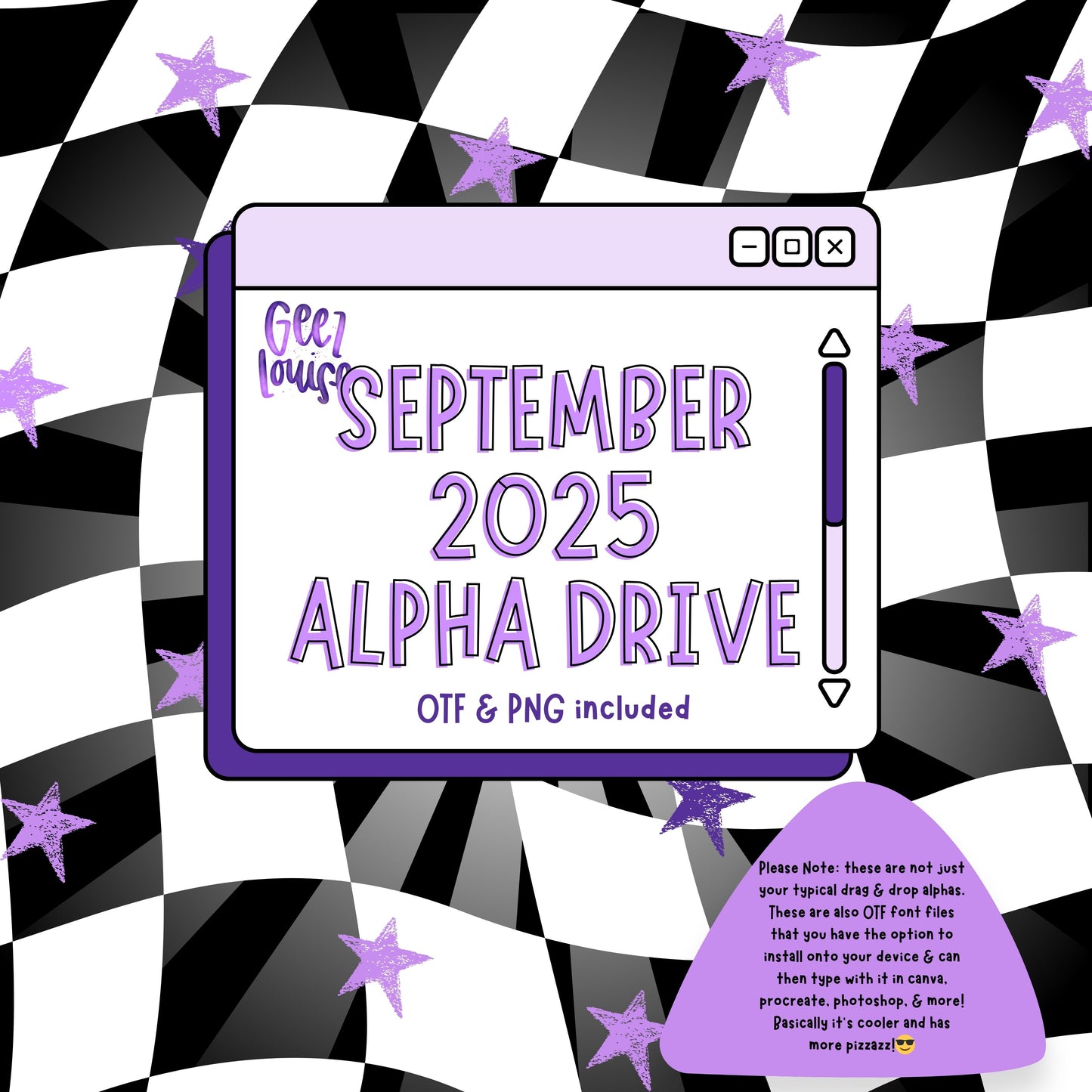 September Monthly Drives – Engagement, Clipart, Designs, Alpha/OTF, and Seamless/Paper