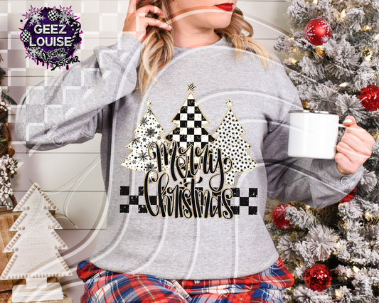 Merry Christmas Trees – Digital Design