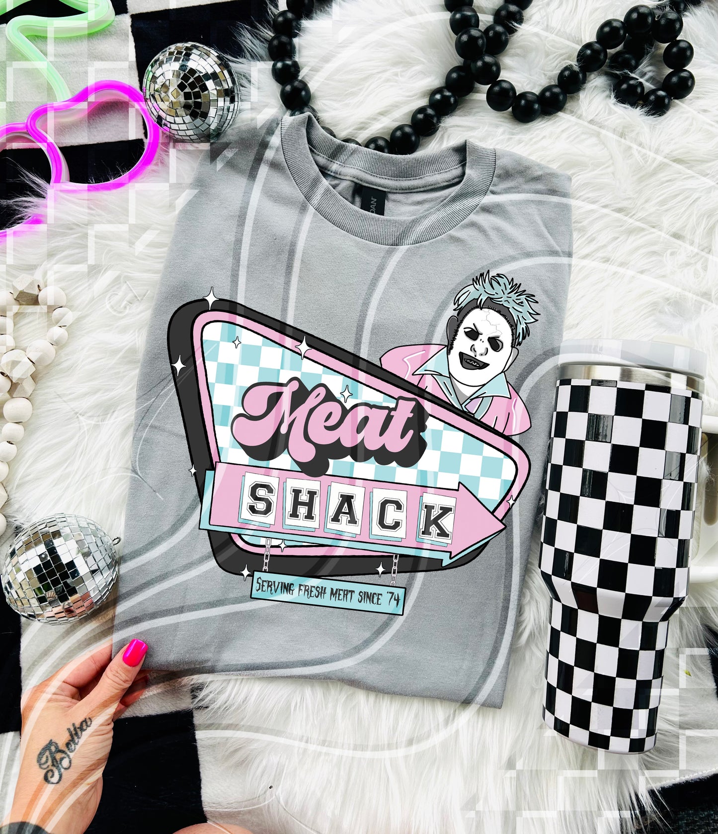 Retro Horror Sign Bundle – Vintage-Style PNG Designs