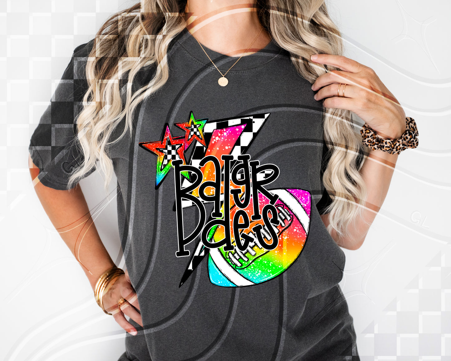 Neon Turf – 100+ Team Name Variations | Digital PNG Design