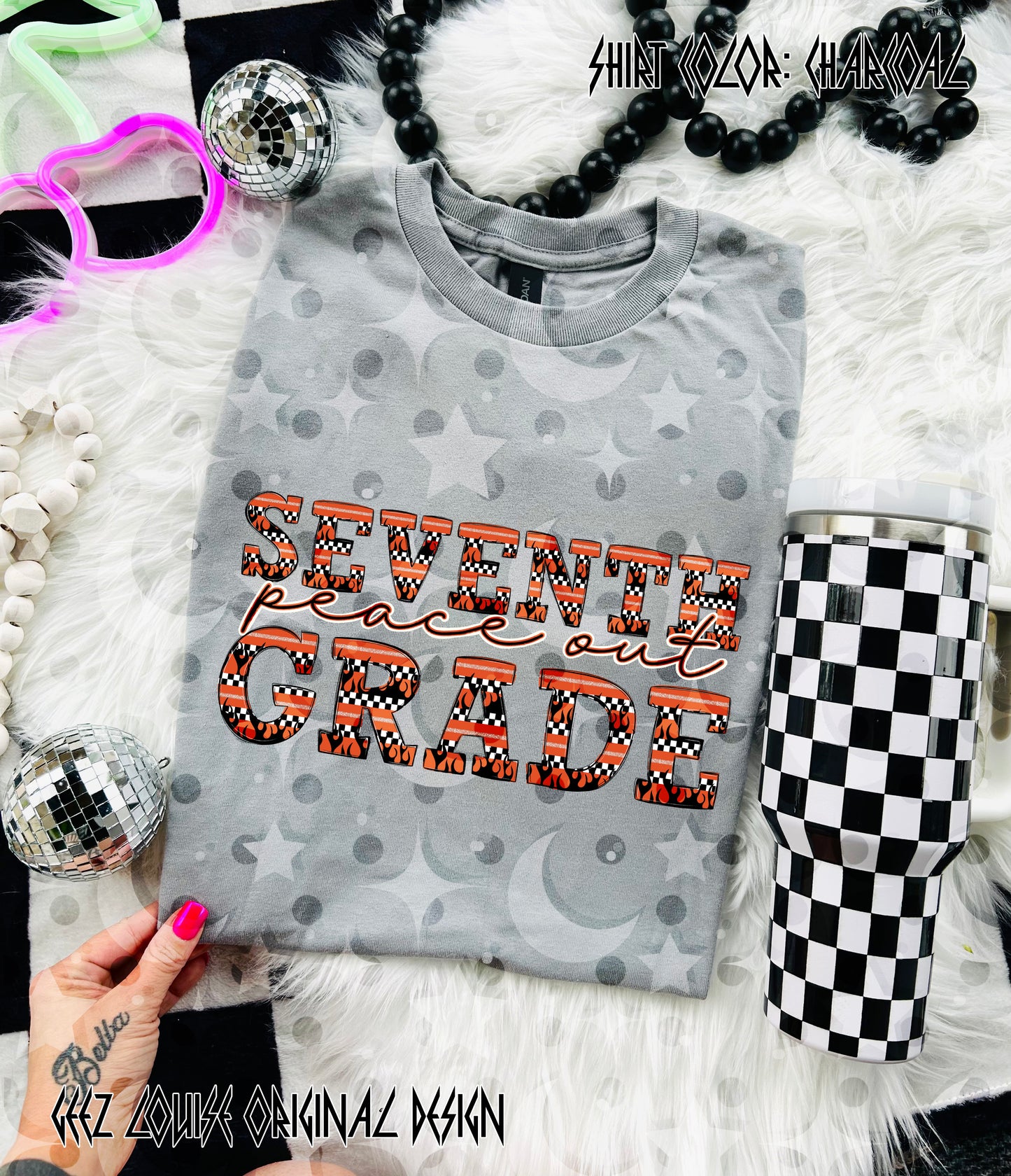 Peace Out Grade Inferno Digital Design – PreK–8th Grades + Bundle Option