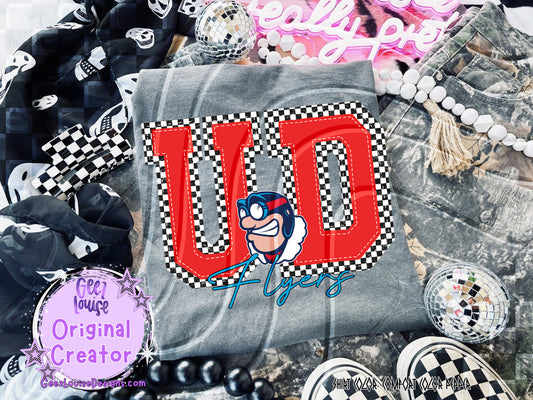 UD Flyers Mascot Design – Digital Download