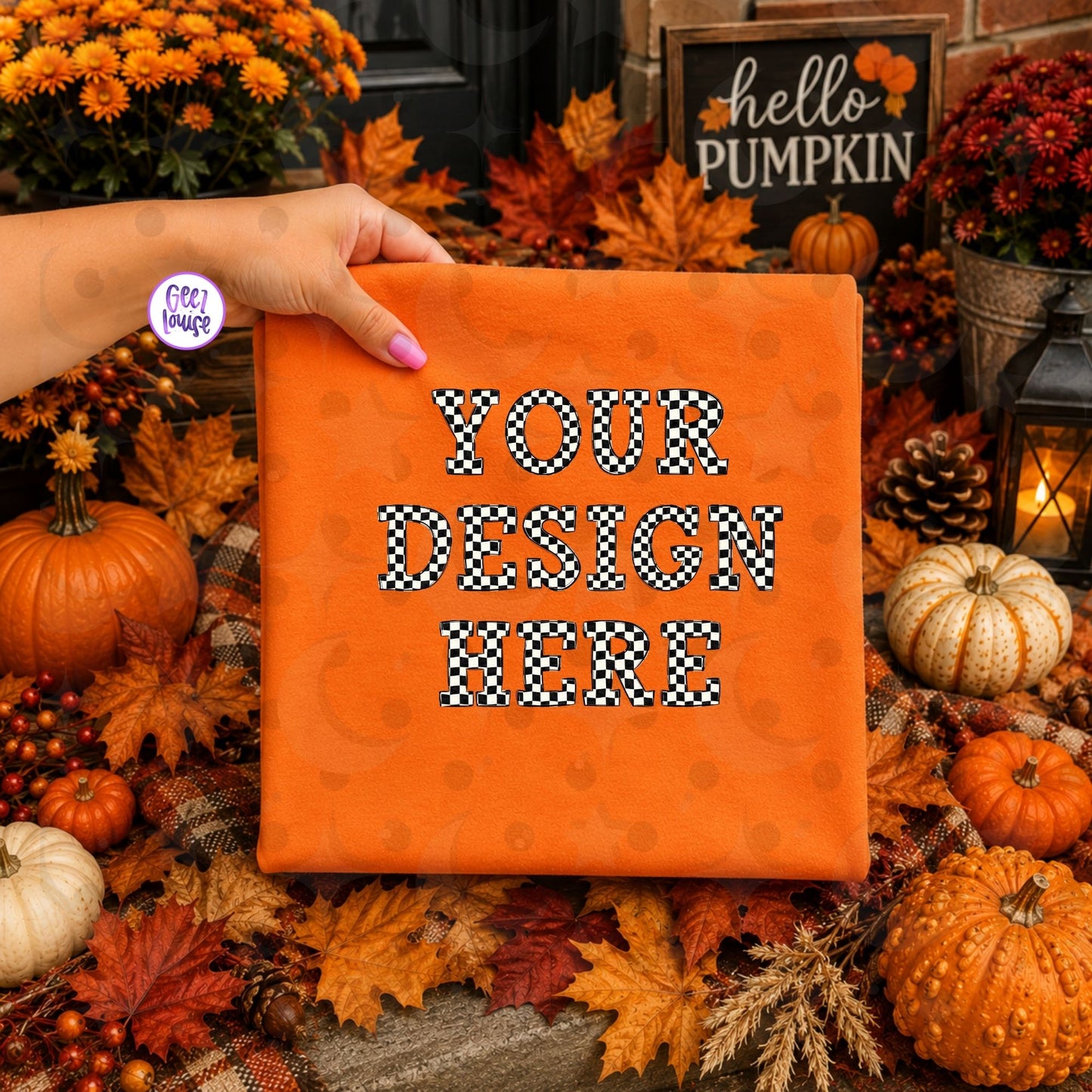 Geezy Fall Blank Mockups | Individual or Bundle | INCLUDED IN Lifetime Blank Mockup Drive
