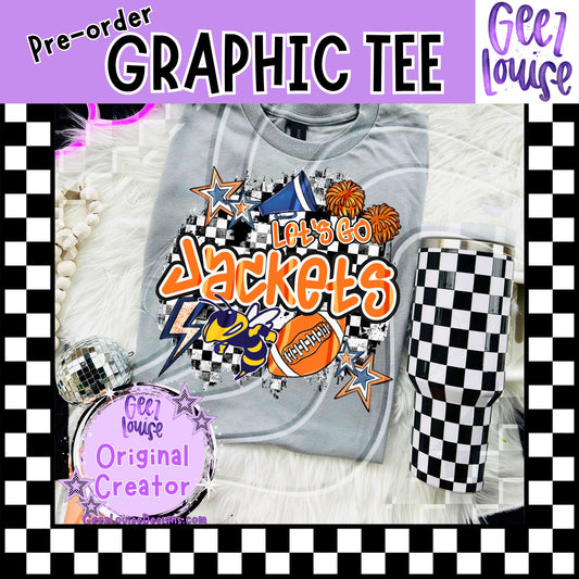 Let’s Go Jackets Graphic Tee – Made to Order | Local Pickup or Shipping