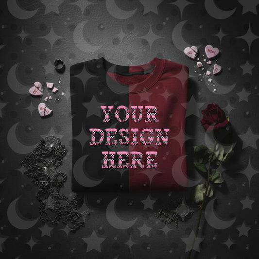 Split Sweatshirt  Mockup