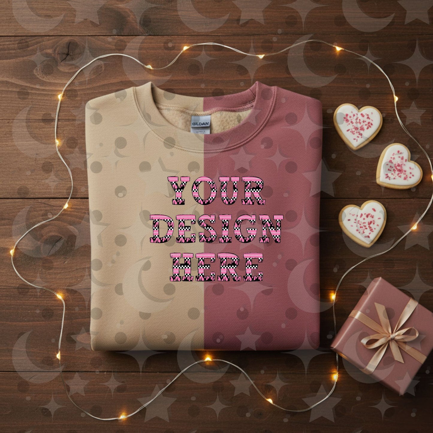 Split Sweatshirt  Mockup