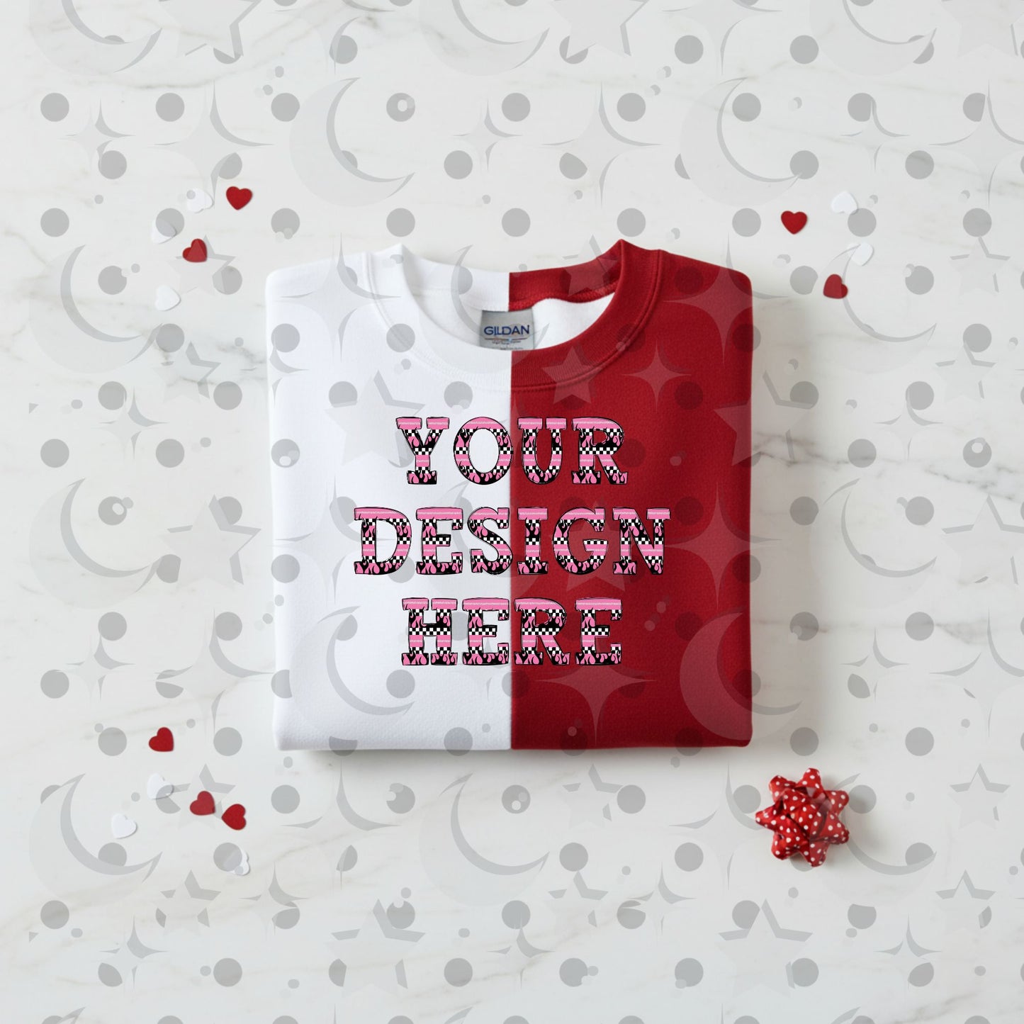 Split Sweatshirt  Mockup