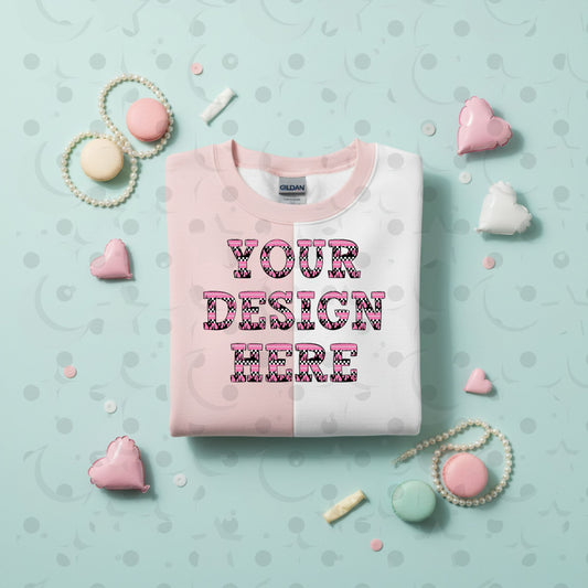 Split Sweatshirt  Mockup