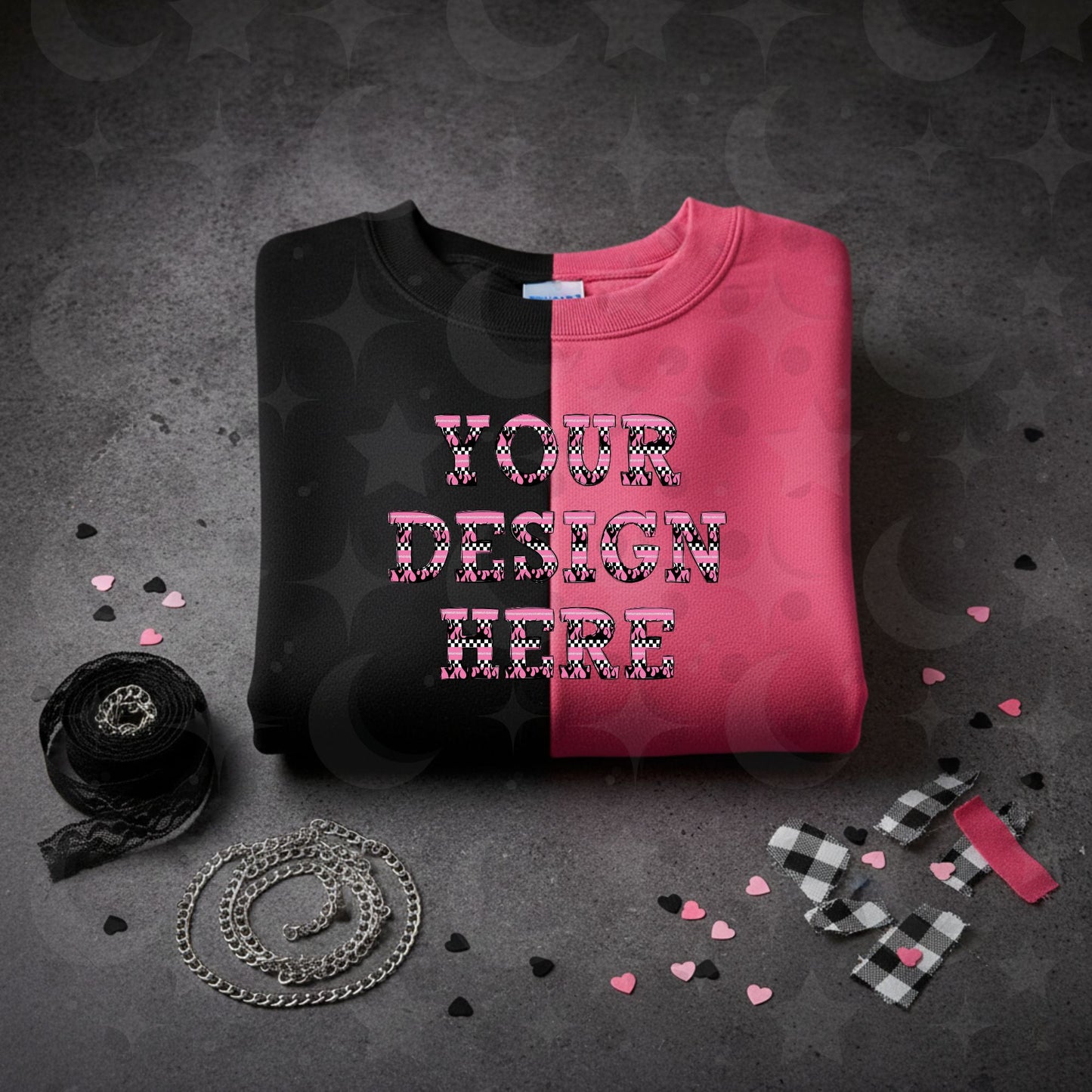 Split Sweatshirt  Mockup