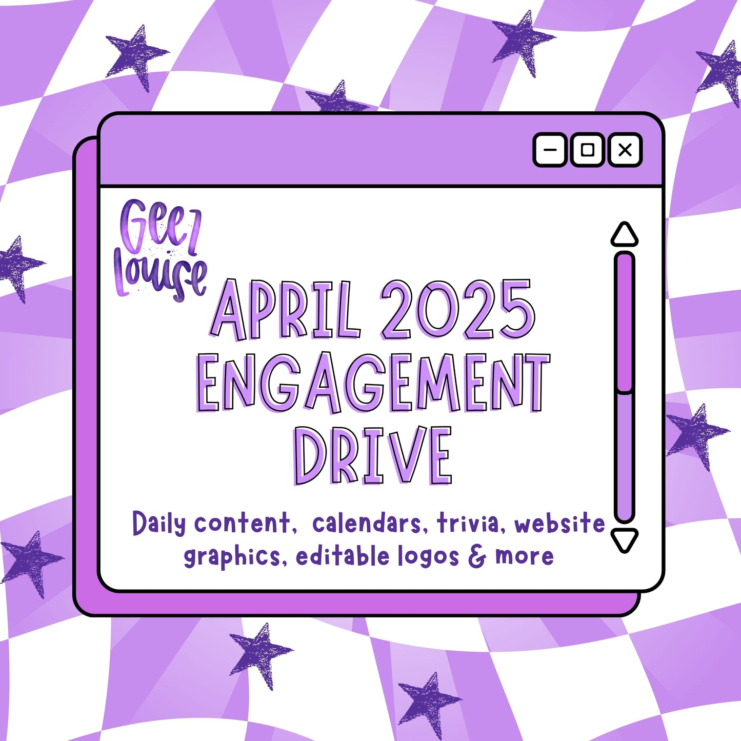 April 2025 Social Media Engagement Drive