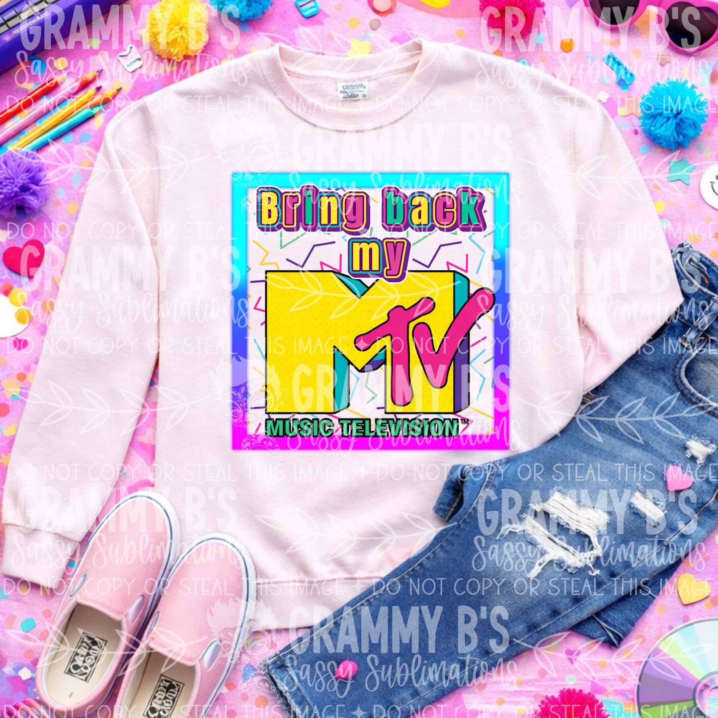 Raised on the 90s – Digital Design Collab